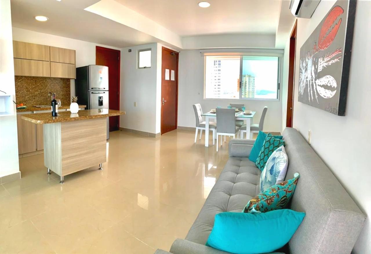 Ferienwohnung Palmetto Bocagrande Oceanfront Cartagena  Exterior foto