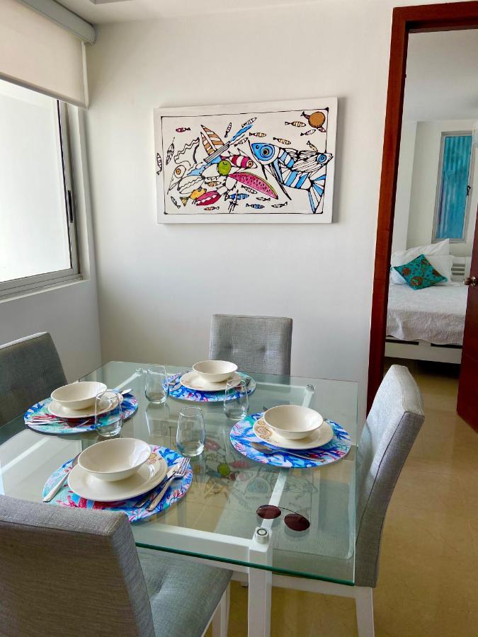 Ferienwohnung Palmetto Bocagrande Oceanfront Cartagena  Exterior foto