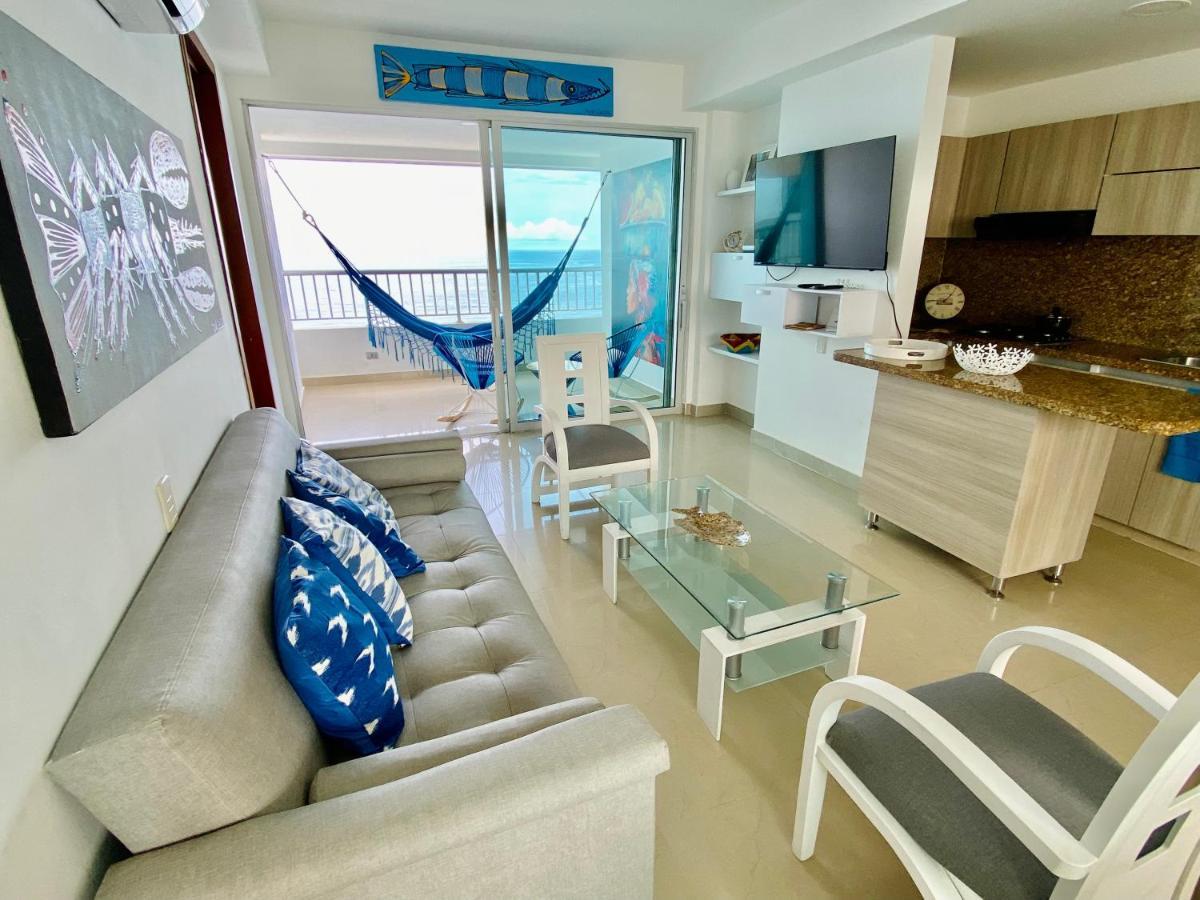 Ferienwohnung Palmetto Bocagrande Oceanfront Cartagena  Exterior foto