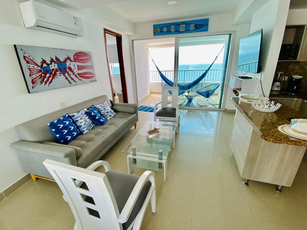 Ferienwohnung Palmetto Bocagrande Oceanfront Cartagena  Exterior foto