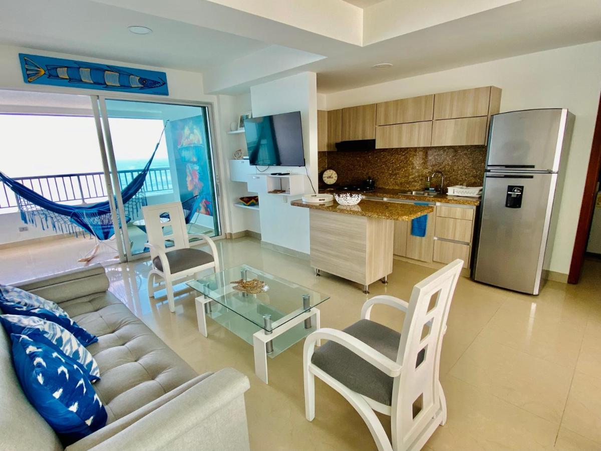 Ferienwohnung Palmetto Bocagrande Oceanfront Cartagena  Exterior foto